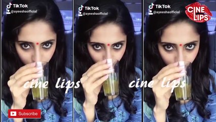 Vijay Tv Ponmagal Vanthal Serial Ayesha New Dubsmash Collections_In Cine lips