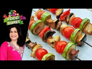 Vegetable Skewers Ramadan Recipe by Chef Zarnak Sidhwa 21 May 2018