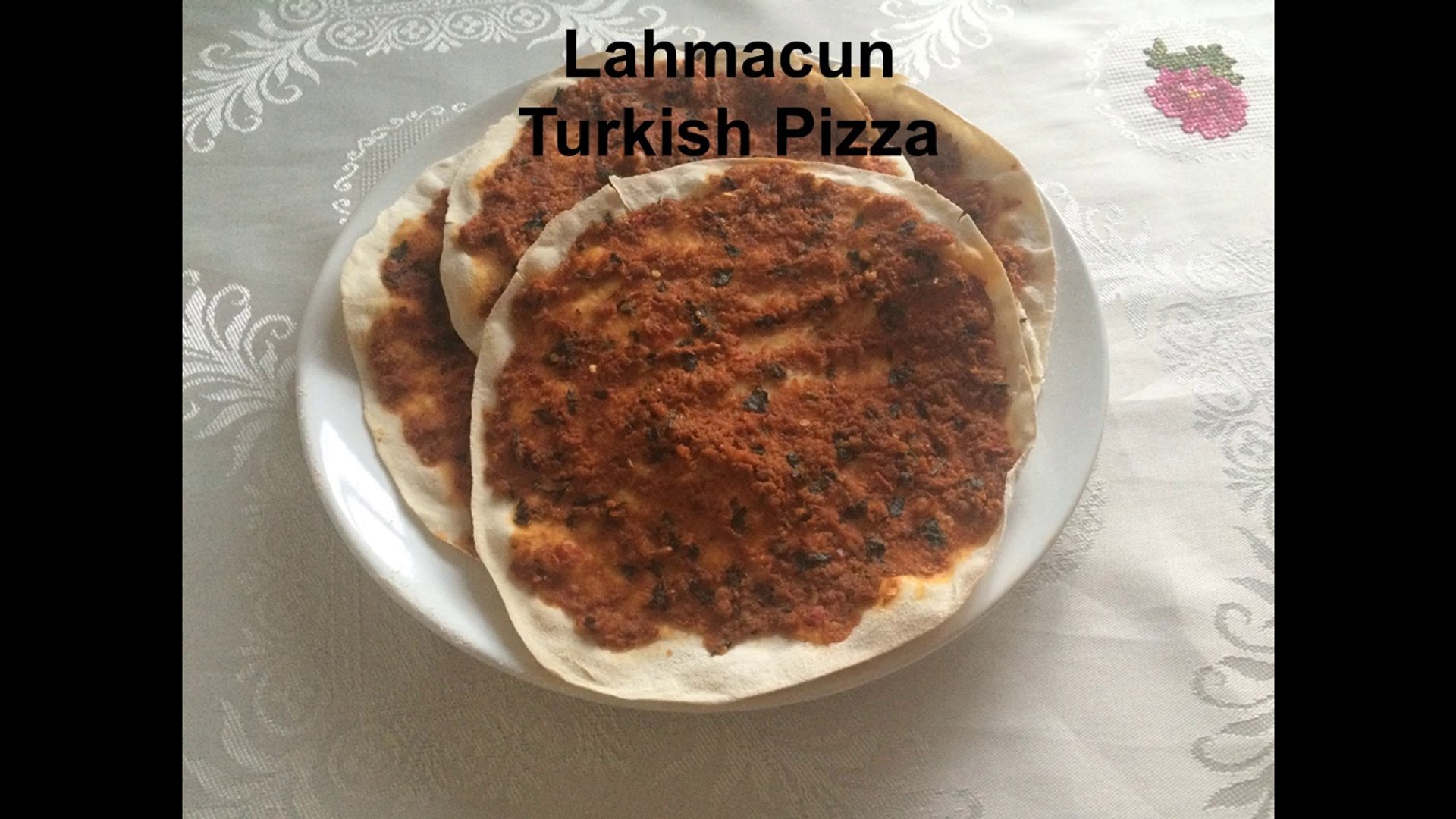 ⁣Lahmacun Turkish Pizza