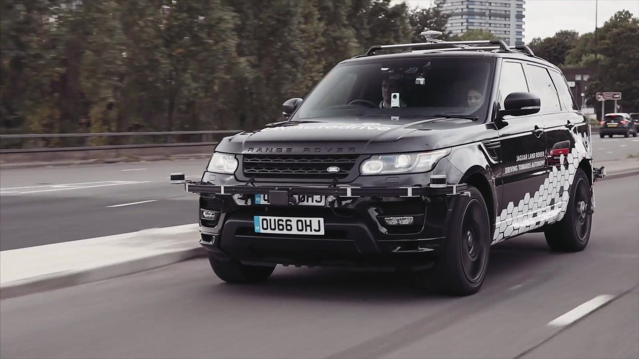 Self Driving Range Rover Sport