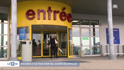 En garde à vue pour avoir mal scanné ses articles