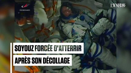 Quand la fusée Soyouz est forcée d'atterrir après une panne de moteur