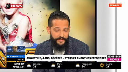 Le témoignage de l'oncle de "Wonder Augustine", décédée d'un cancer à 4 ans, sur le plateau de Morandini Live