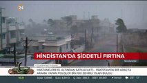 Hindistan'da şiddetli fırtına