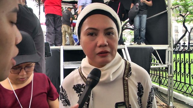 Samira Gutoc Tomawis files her certificate of candidacy