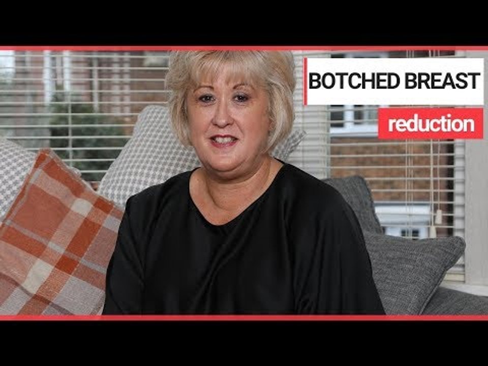Mum suing surgeon after botched boob reduction | SWNS TV