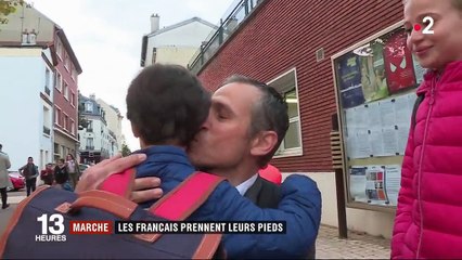 Société : les Français reprennent la marche