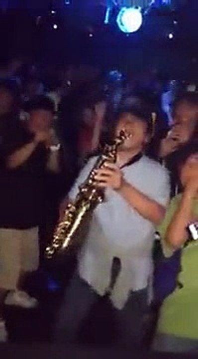 When A Random Guy With A Saxophone Shows Up In The Club