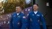 Space crew survives plunge to Earth after Russian rocket fails