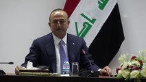 Bakan Çavuşoğlu: 'Güvenlikten ekonomiye kadar Irak halkının yanındayız' - BAĞDAT