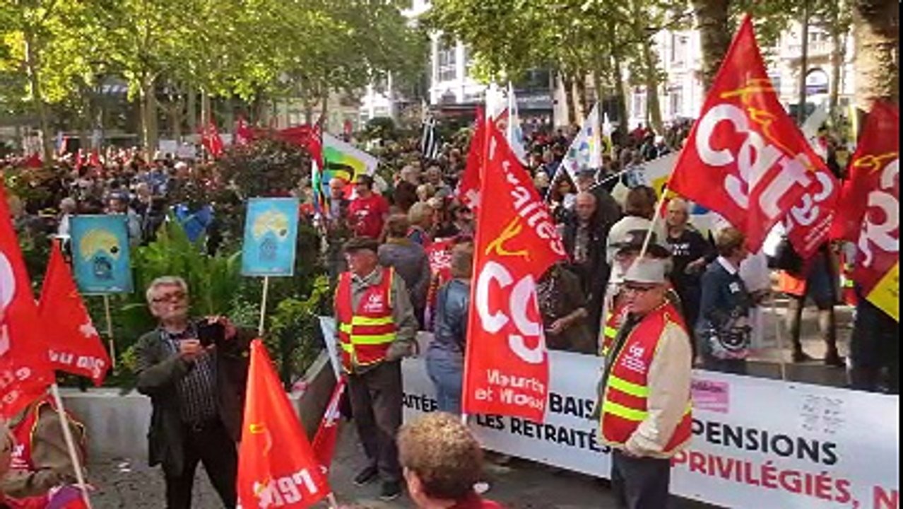 Manif du 09.10.18 Contre la Politique antisociale du gouvernement
