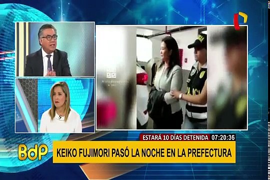 Especialistas indican que prisión preliminar contra Keiko Fujimori no se justifica