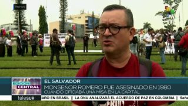 Salvadoreños exigen justicia por asesinato de monseñor Romero