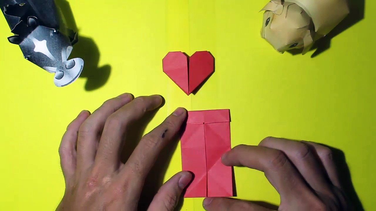 origami heart easy tutorial 折り紙 LOI NGUYEN ORIGAMI