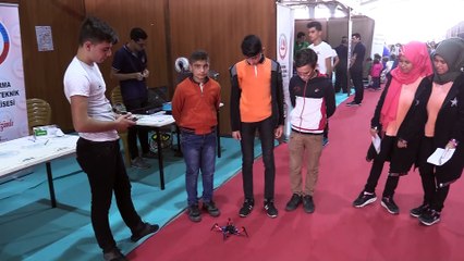 Öğrencilerin yaptığı robot örümcek ilgi görüyor - KASTAMONU