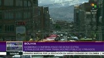 Bolivia: confirman pago de bono extra a finales de año para trabajador