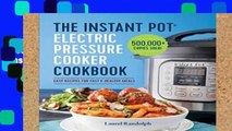 Library  The Instant Pot Electric Pressure Cooker Cookbook: Easy Recipes for Fast   Healthy Meals