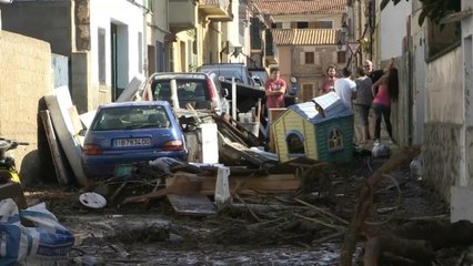 Bilder der Zerstörung: Mallorca nach dem sintflutartigen Regen