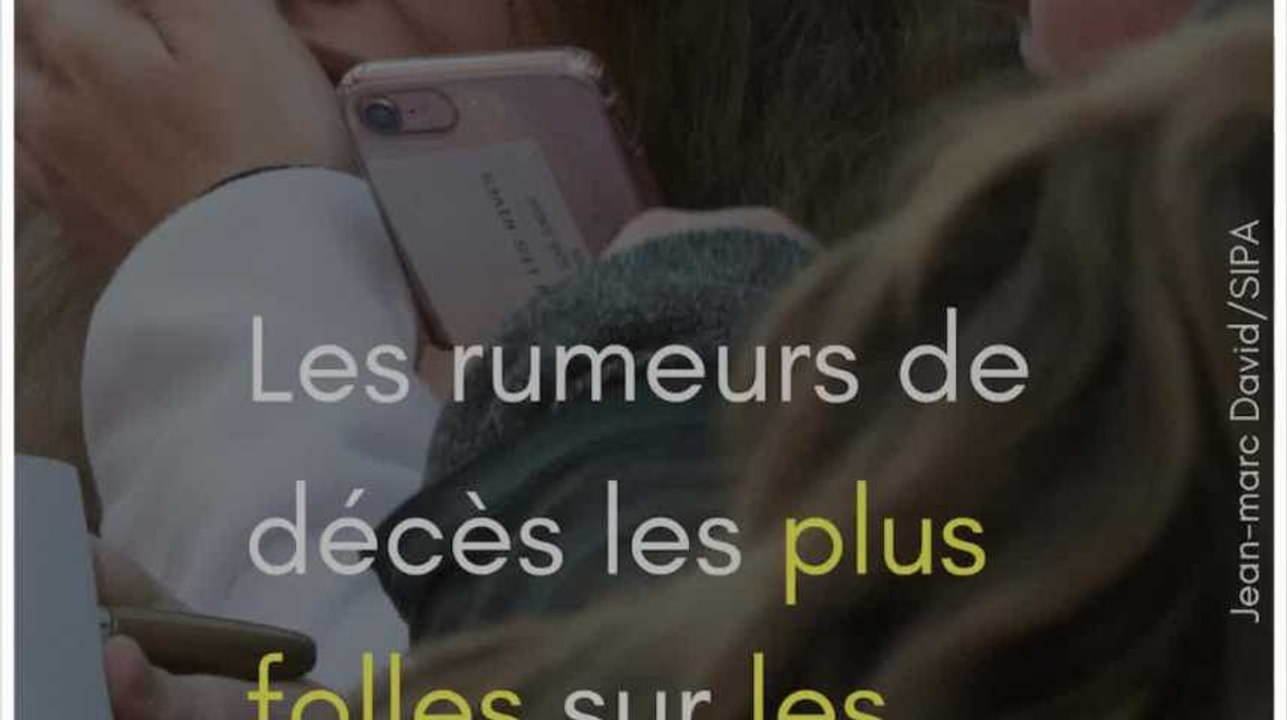 Les plus folles rumeurs de décès des stars