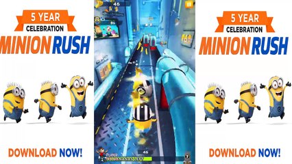 Minion Rush 5 Year Celebration!!! - A BIG Update In Now Available