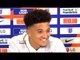 Jadon Sancho Press Conference Ahead Of England's Upcoming Matches Against Croatia & Spain