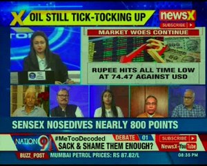 October Melts Down; Sensex Nosedives nearly 800 points | The X Factor