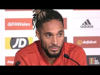 Ashley Williams Press Conference Ahead Of Wales' Match Against Spain