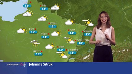 La météo de ce vendredi  12 octobre 2018 en Lorraine et en Franche-Comté
