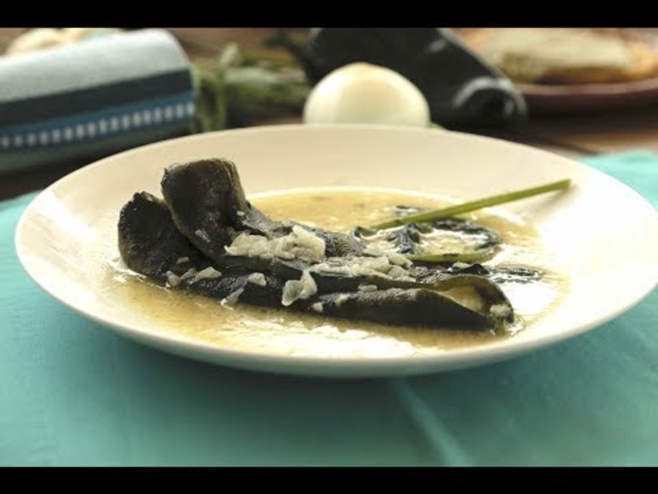 Capon poblano chili pepper