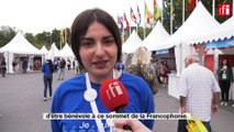 Les bénévoles francophones au sommet de la Francophonie