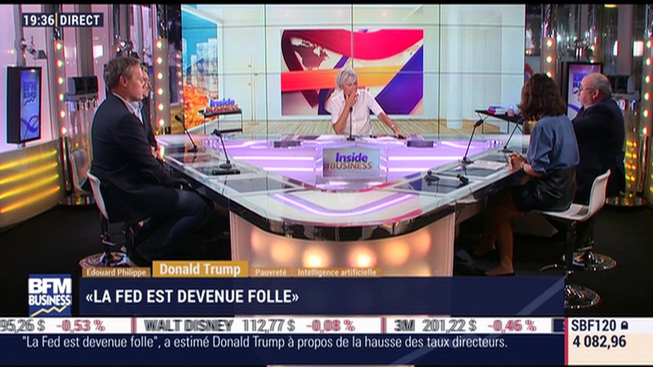 Les insiders (2/3): "La Fed est devenue folle", Donald Trump - 11/10
