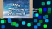 [P.D.F] Clouds Dream Journal: A Dream Diary with Prompts to Help You Track Your Dreams, Their