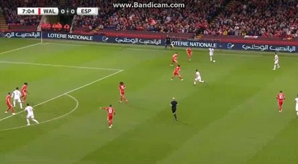 Paco  Goal  HD   Wales 0 - 1	 Spain  11-10-2018