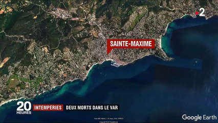 Var : les inondations font deux deux morts à Sainte-Maxime