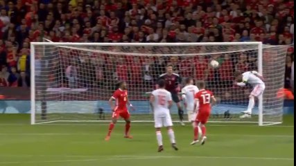 spain vs Wales 3-0 - Ramos Goal 11/10/2018
