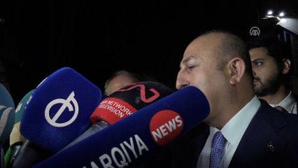 Bakan Çavuşoğlu: 'Irak'ın ve Irak halkının yanında olduğumuzu vurgulamak için özellikle geldik' - NECEF