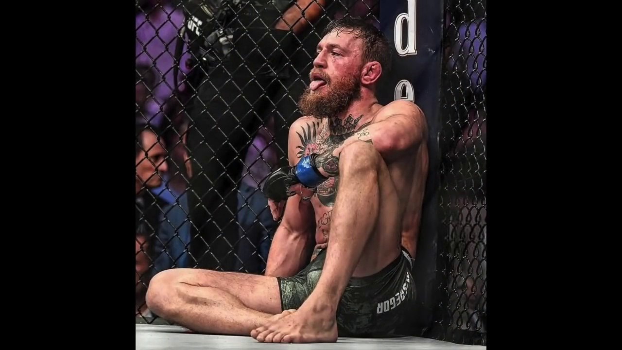 Khabib Nurmagomedov vs Conor McGregor after Khabib's easy victory in this fight