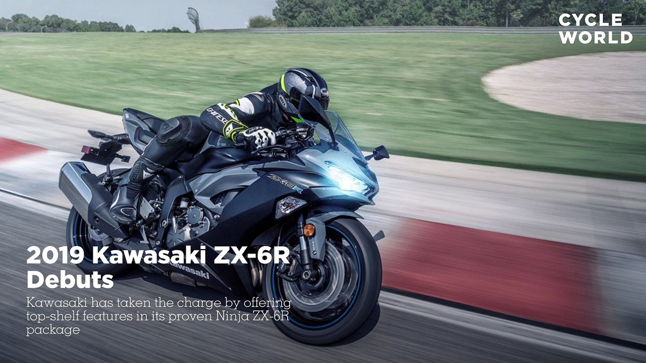 2019 Kawasaki ZX-6R Debuts