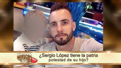 ¿Sergio López tiene la patria potestad de su hijo?