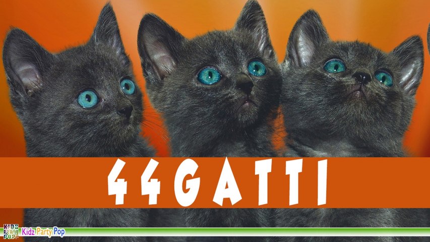 Canzoni per bambini - 44 gatti - Video Dailymotion
