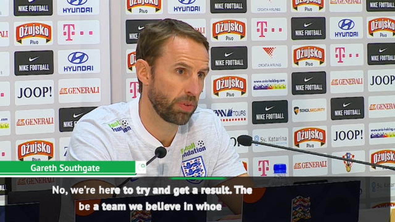 "This isn't experimentation, we want to win" ...