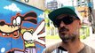 Artista faz grafite em caixas de energia na Grande Vitória