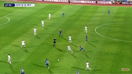 Vedat Muriqi Goal - Kosova 2-1 Malta