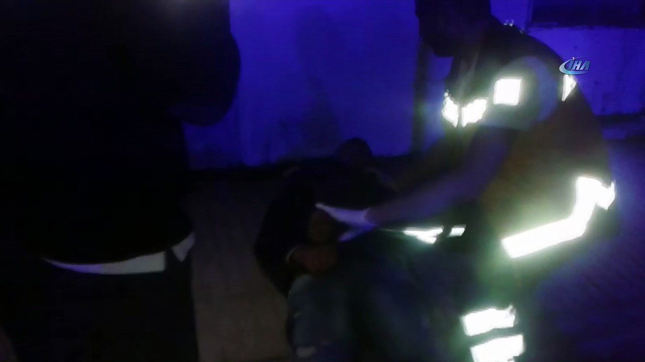 Uyuşturucu krizi geçiren gencin ibretlik hali