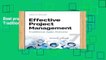 Best product  Effective Project Management: Traditional, Agile, Extreme, 7th Edition