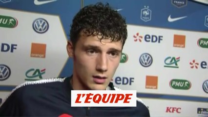 Pavard «On n'a pas fait un bon match» - Foot - Bleus