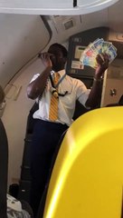 Air Steward Sings For Charity