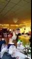 Choreographed father and daughter dance at a wedding
