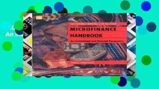 D.O.W.N.L.O.A.D [P.D.F] Microfinance Handbook: An Insitutional and Financial Perspective