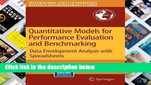 [P.D.F] Quantitative Models for Performance Evaluation and Benchmarking: Data Envelopment Analysis